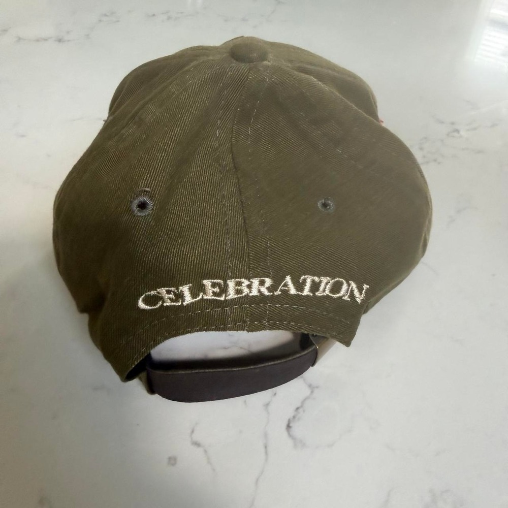 Vintage Disney Celebration Florida Hat Cap Disney World Resort Est 1994 pin - Picture 3 of 8
